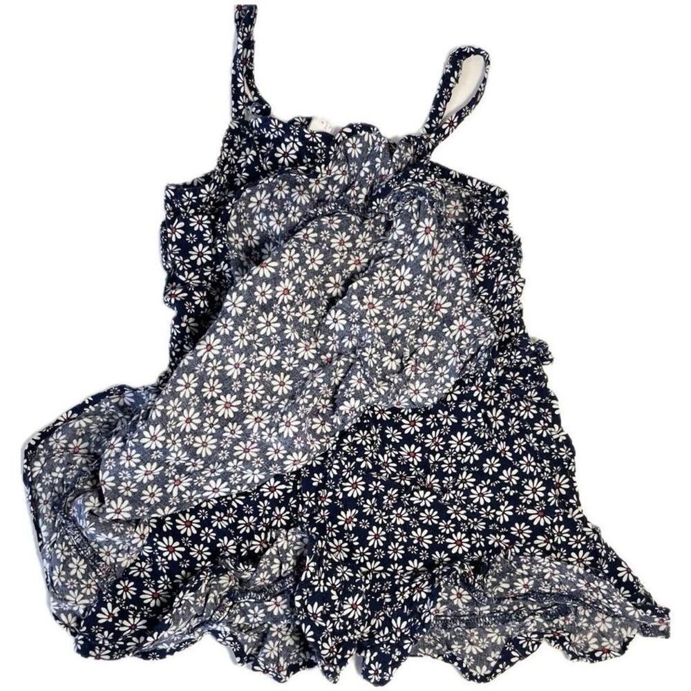 The children's place Girls's Blue and Navy Playsuit romper - Picture 2 of 6